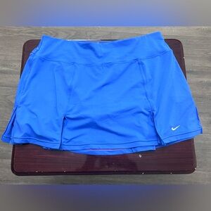 Women's Nike DriFit Pleated Tennis Golf Pickleball Skirt Skort Size L (12-14)